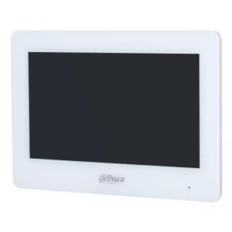 Videosisetelefoni monitor DAHUA VTH5123H-W-S2, 17,8 cm (7 tolli) TFT, 1024×600, Wi‑Fi, MicroSD 64 GB, valge