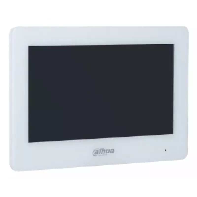 Videosisetelefoni monitor DAHUA VTH5123H-W-S2, 17,8 cm (7 tolli) TFT, 1024×600, Wi‑Fi, MicroSD 64 GB, valge