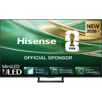 TV Hisense 55E8S 55 tolli (139,7 cm) QLED Mini LED 4K Ultra HD nutiteler HomeOS Wi‑Fi hall 400 cd/m²