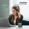 Laadija Ugreen Nexode 100W GaN USB-C USB-A kiirlaadimine 3 porti