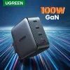 Laadija Ugreen Nexode 100W GaN USB-C USB-A kiirlaadimine 3 porti