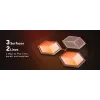 Nutikas seinavalgusti Govee Glide Hexagon Light Panels Ultra laienduspakett — Wi‑Fi/Bluetooth, 36 V sisend, hall