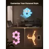 Nutikas seinavalgusti Govee Glide Hexagon Light Panels Ultra laienduspakett — Wi‑Fi/Bluetooth, 36 V sisend, hall