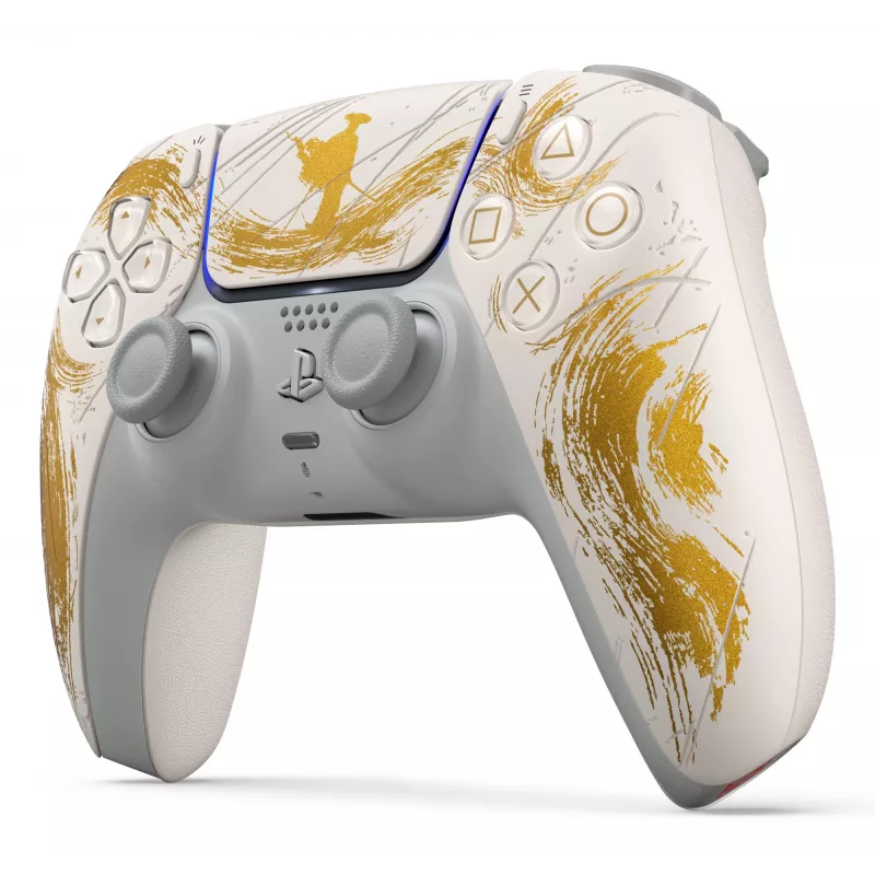 Sony DualSense Wireless kontroller - Ghost of Yōtei Gold Limited Edition Kuld, Valge Bluetooth/USB Gamepad Analoog / Digitaalne Android, MAC, PC, PlayStation 5, iOS