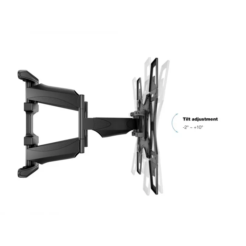 Seinakinnitusklamber MULTIBRACKETS M VESA Flexarm Full Motion Dual 400x400 40–70-tollistele ekraanidele, 45 kg, must