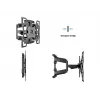 Seinakinnitusklamber MULTIBRACKETS M VESA Flexarm Full Motion Dual 400x400 40–70-tollistele ekraanidele, 45 kg, must