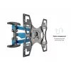 Seinakinnitusklamber MULTIBRACKETS M VESA Flexarm Full Motion Dual 400x400 40–70-tollistele ekraanidele, 45 kg, must