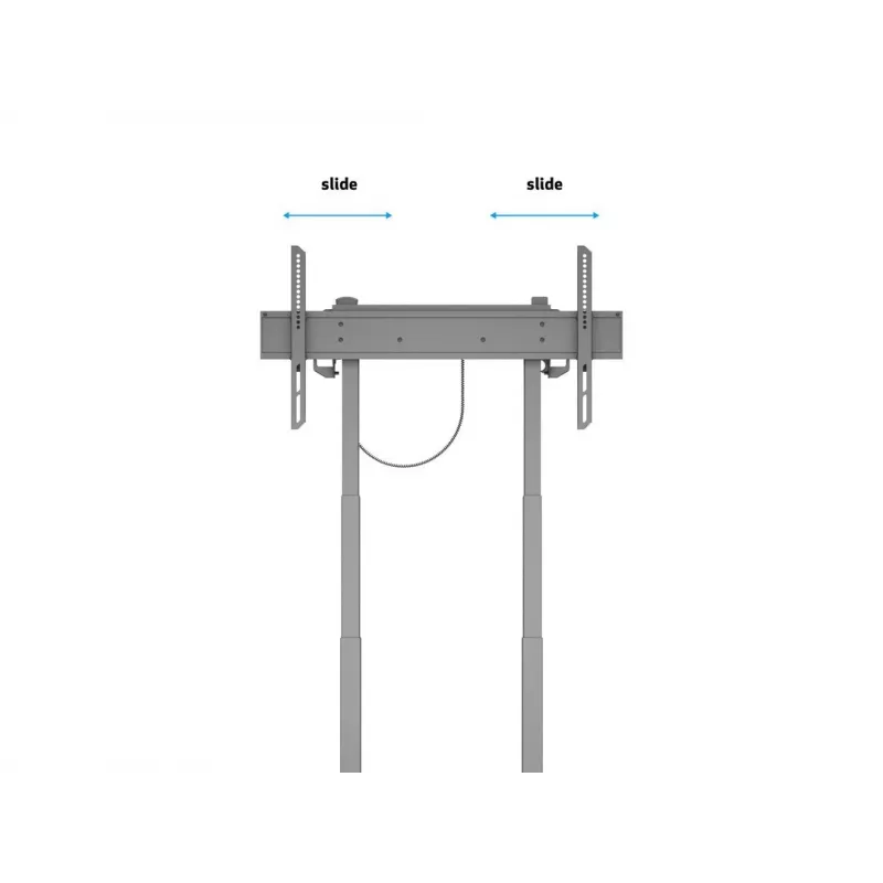 Multibrackets M Motoriseeritud põrandaalus 60 kg Must, maksimaalne kaal 60 kg, minimaalne ekraan 94 cm, maksimaalne ekraan 2,29 m
