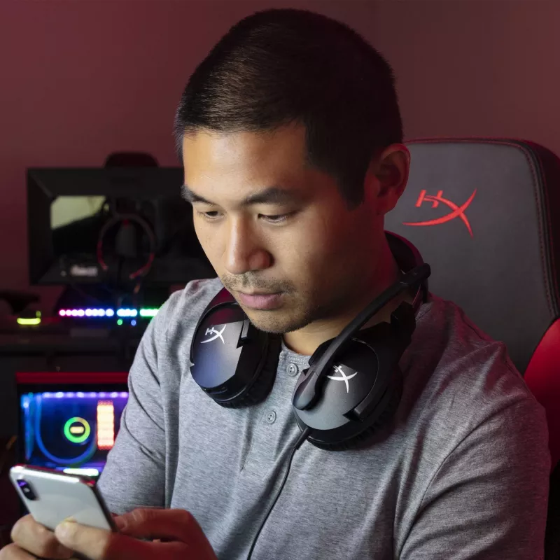 HyperX Cloud Stinger S Peakomplekt Juhtmega Peavõru Gaming Must