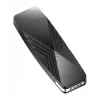 D-Link AX1800 Wi-Fi USB-adapter, juhtmevaba, USB, WLAN, Wi-Fi 6 (802.11ax), 1800 Mbit/s, must
