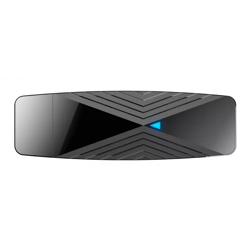 D-Link AX1800 Wi-Fi USB-adapter, juhtmevaba, USB, WLAN, Wi-Fi 6 (802.11ax), 1800 Mbit/s, must