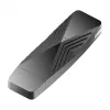 D-Link AX1800 Wi-Fi USB-adapter, juhtmevaba, USB, WLAN, Wi-Fi 6 (802.11ax), 1800 Mbit/s, must