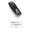 D-Link AX1800 Wi-Fi USB-adapter, juhtmevaba, USB, WLAN, Wi-Fi 6 (802.11ax), 1800 Mbit/s, must