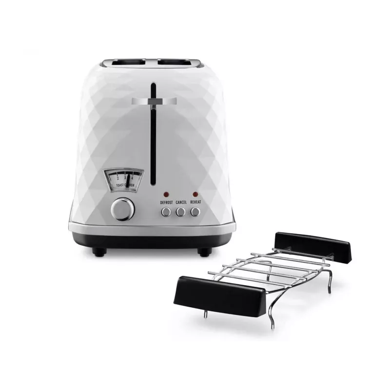 De’Longhi CTJ 2103.W röster 2 viilu 900 W Must, Valge