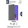 Cellularline Book - Galaxy A57 raamatustiilis ümbris kaarditaskuga, magnetilise sulguriga ja täieliku ligipääsuga nuppudele ja pistikutele.