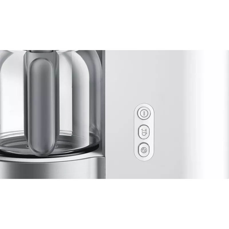 Braun KF 5120 WH kohvimasin, täisautomaatne, tilgakohvimasin, 1,2 L