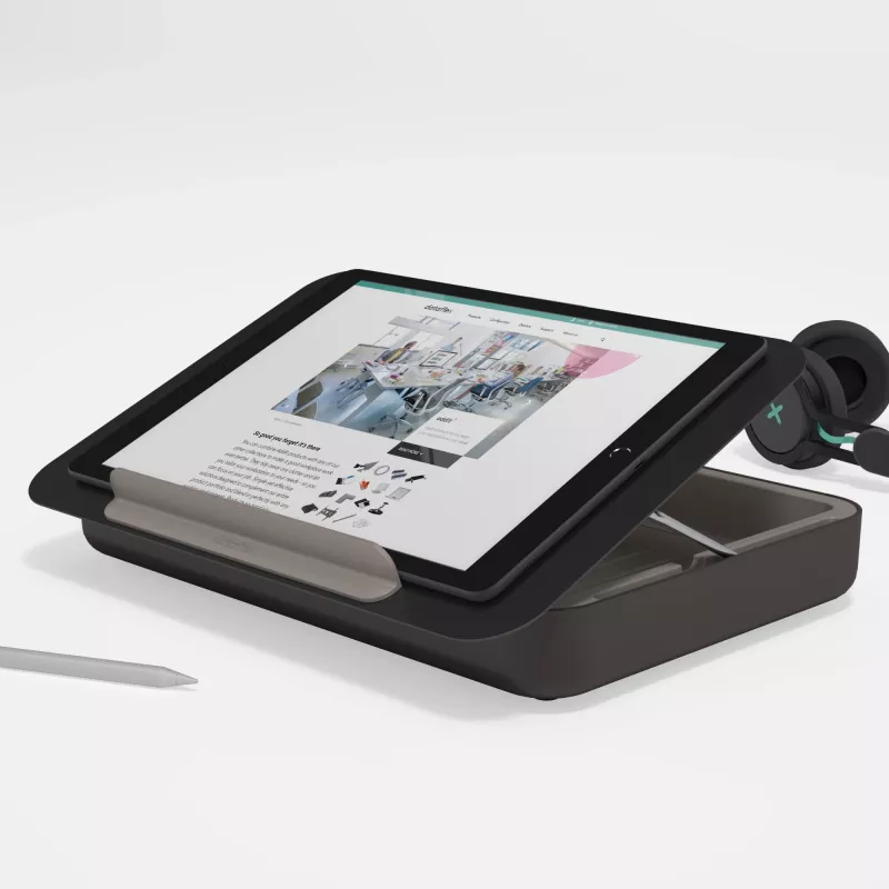 Dataflex Addit Bento® ergonoomiline tööriistakast 903, sülearvuti alus, must, 38,1 cm (15 tolli), 38,1 cm (15 tolli), 38,1 cm (15 tolli), 6 kg
