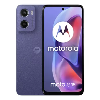 Motorola moto e15 16,9 cm (6,67 tolli) Dual SIM Android 14 Go edition 4G USB USB-C 2 GB 64 GB 5200 mAh Lavendel