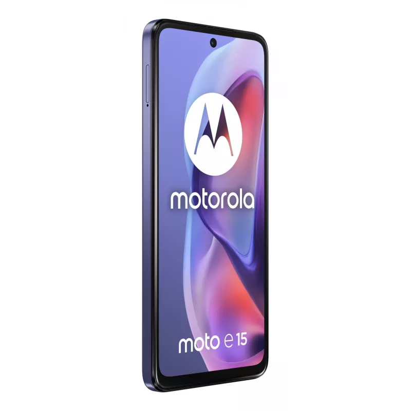 Motorola moto e15 16,9 cm (6,67 tolli) Dual SIM Android 14 Go edition 4G USB USB-C 2 GB 64 GB 5200 mAh Lavendel