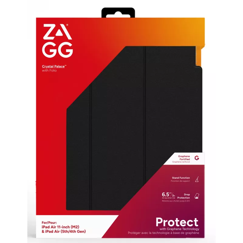 ZAGG Crystal Palace Folio 27.9 cm (11 tolli) läbipaistev