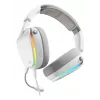 Glorious Gaming Glorious GHS Eternal RGB – Stereo-RGB-mängukõrvaklapid arvutile, PS5-le, PS4-le, Switchile – kohandatud häälestusega nurga all draiverid, reguleeritav kristallselge eemaldatav mikrofon, USB-C – vastupidav, kogu päeva/öö mugavus – valge