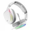 Glorious Gaming Glorious GHS Eternal RGB – Stereo-RGB-mängukõrvaklapid arvutile, PS5-le, PS4-le, Switchile – kohandatud häälestusega nurga all draiverid, reguleeritav kristallselge eemaldatav mikrofon, USB-C – vastupidav, kogu päeva/öö mugavus – valge