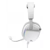 Glorious Gaming Glorious GHS Eternal RGB – Stereo-RGB-mängukõrvaklapid arvutile, PS5-le, PS4-le, Switchile – kohandatud häälestusega nurga all draiverid, reguleeritav kristallselge eemaldatav mikrofon, USB-C – vastupidav, kogu päeva/öö mugavus – valge
