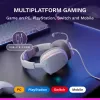 Glorious Gaming Glorious GHS Eternal RGB – Stereo-RGB-mängukõrvaklapid arvutile, PS5-le, PS4-le, Switchile – kohandatud häälestusega nurga all draiverid, reguleeritav kristallselge eemaldatav mikrofon, USB-C – vastupidav, kogu päeva/öö mugavus – valge