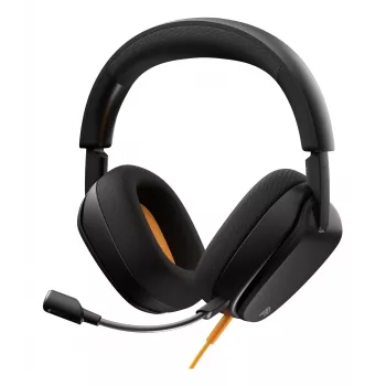 Glorious Gaming Glorious GHS Eternal - Stereo mängupeakomplekt arvutile, PS5-le, PS4-le, Xboxile, Switchile - kohandatud häälesuunaga nurga all olevad draiverid, reguleeritav kristallselge eemaldatav mikrofon, 3,5 mm - vastupidav, kogu päeva/öö mugavus - must