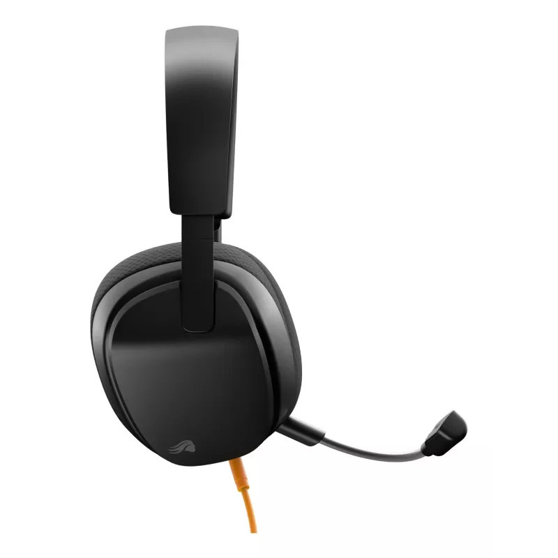 Glorious Gaming Glorious GHS Eternal - Stereo mängupeakomplekt arvutile, PS5-le, PS4-le, Xboxile, Switchile - kohandatud häälesuunaga nurga all olevad draiverid, reguleeritav kristallselge eemaldatav mikrofon, 3,5 mm - vastupidav, kogu päeva/öö mugavus - must