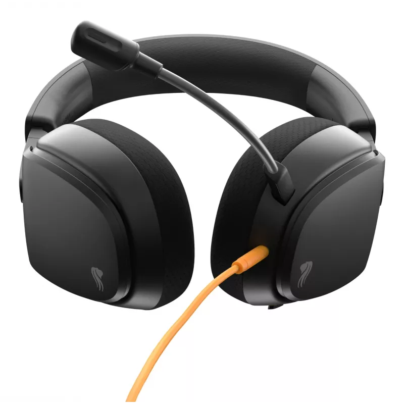 Glorious Gaming Glorious GHS Eternal - Stereo mängupeakomplekt arvutile, PS5-le, PS4-le, Xboxile, Switchile - kohandatud häälesuunaga nurga all olevad draiverid, reguleeritav kristallselge eemaldatav mikrofon, 3,5 mm - vastupidav, kogu päeva/öö mugavus - must