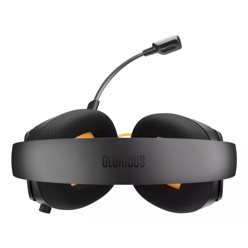 Glorious Gaming Glorious GHS Eternal - Stereo mängupeakomplekt arvutile, PS5-le, PS4-le, Xboxile, Switchile - kohandatud häälesuunaga nurga all olevad draiverid, reguleeritav kristallselge eemaldatav mikrofon, 3,5 mm - vastupidav, kogu päeva/öö mugavus - must
