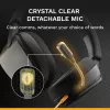 Glorious Gaming Glorious GHS Eternal - Stereo mängupeakomplekt arvutile, PS5-le, PS4-le, Xboxile, Switchile - kohandatud häälesuunaga nurga all olevad draiverid, reguleeritav kristallselge eemaldatav mikrofon, 3,5 mm - vastupidav, kogu päeva/öö mugavus - must
