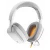 Glorious Gaming Glorious GHS Eternal – stereomängupeakomplekt arvutile, PS5-le, PS4-le, Xboxile, Switchile – kohandatud häälestusega nurga all draiverid, reguleeritav kristallselge eemaldatav mikrofon, 3,5 mm – vastupidav, kogu päeva/öö mugavus – valge