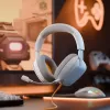 Glorious Gaming Glorious GHS Eternal – stereomängupeakomplekt arvutile, PS5-le, PS4-le, Xboxile, Switchile – kohandatud häälestusega nurga all draiverid, reguleeritav kristallselge eemaldatav mikrofon, 3,5 mm – vastupidav, kogu päeva/öö mugavus – valge