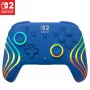 Juhtmega ja juhtmevaba mängupult Turtle Beach Afterglow Wave Blue Nintendo Switch 2 jaoks — Bluetooth/USB-C, RGB, sisseehitatud 20 h aku, 3 m kaabel