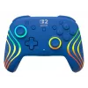 Juhtmega ja juhtmevaba mängupult Turtle Beach Afterglow Wave Blue Nintendo Switch 2 jaoks — Bluetooth/USB-C, RGB, sisseehitatud 20 h aku, 3 m kaabel