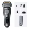 Fooliumhabemenuga Braun Series 9 Pro+ 9625s — grafiit, 5 terapead, Li‑Ion aku, trimmer, märg- ja kuivhabe