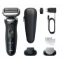 Fooliumhabemeajaja trimmeriga BRAUN Series 7 72-N1620s — 3-terane, Li-Ion aku, 60 min tööaeg, Wet & Dry, Must