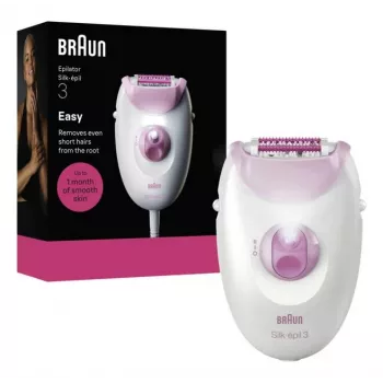 Braun Silk-epil 3-000 20 pintsetti Roosa
