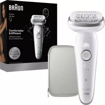 Braun Silk-epil 9 hõbedane