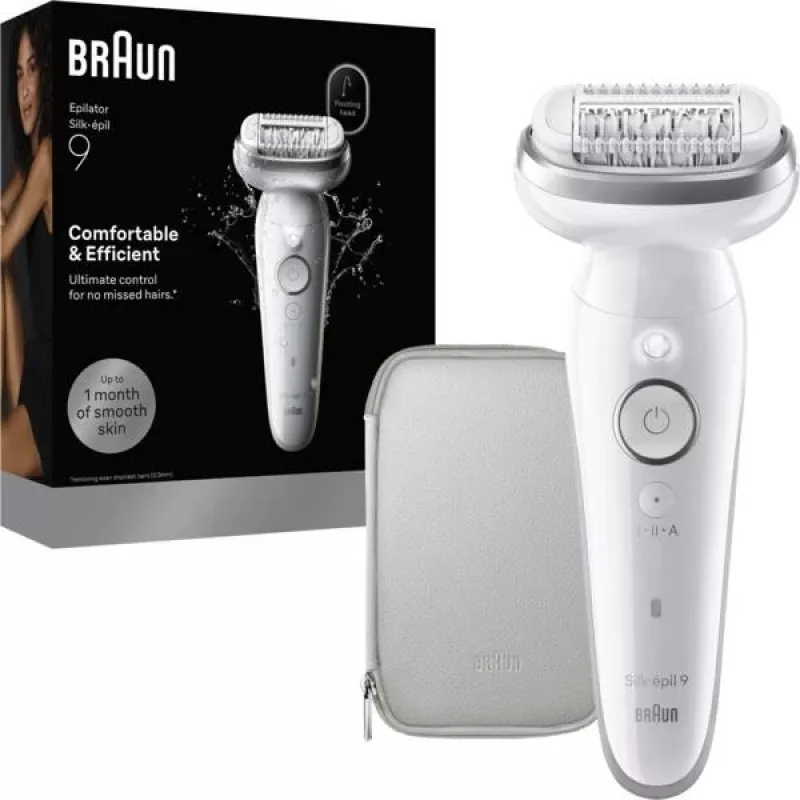 Braun Silk-epil 9 hõbedane