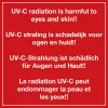 Philips ultraviolet (UV) lambipirn 36 W 2G11 9000 h 105 V