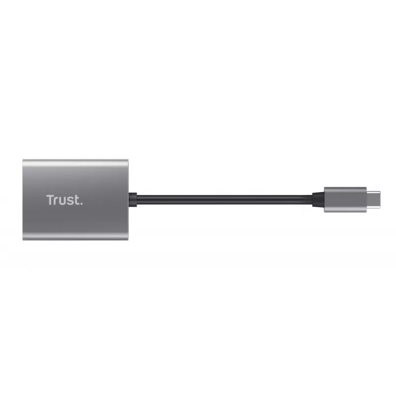 Trust 24136 kaardilugeja USB 3.2 Gen 1 (3.1 Gen 1) USB-C Alumiinium