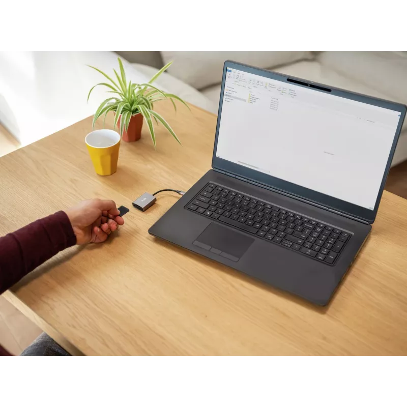 Trust 24136 kaardilugeja USB 3.2 Gen 1 (3.1 Gen 1) USB-C Alumiinium