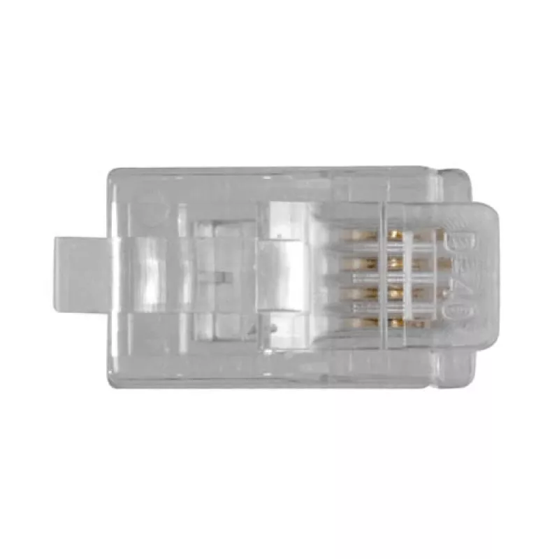 ACT RJ10 (4P/4C) modulaarpistik lamekaablile