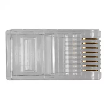 ACT RJ45 (8P/8C) modulaarpistik ümarkaablile täisjuhtmetega