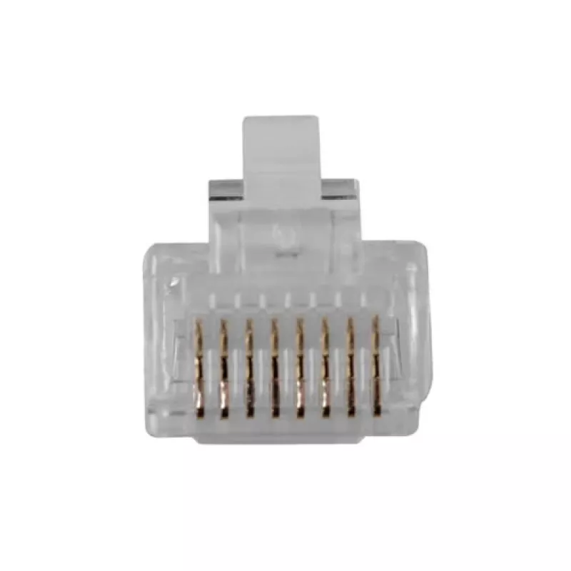 ACT RJ45 (8P/8C) modulaarpistik ümarkaablile täisjuhtmetega