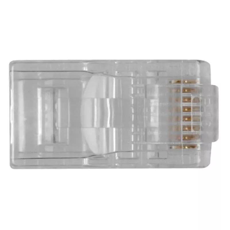 ACT RJ45 (8P/8C) modulaarpistik ümarkaablile täisjuhtmetega