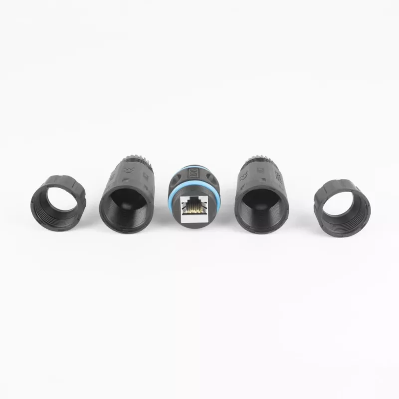 ACT Shielded CAT6A Outdoor IP68 RJ45 Coupler SD6522, Cat6A varjestatud Ethernet inline-ühenduspesa